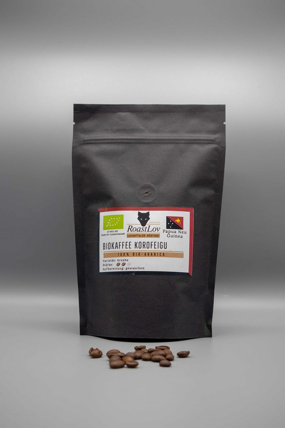 Bio Papua Neu Guinea Korofeigu Kaffee RoastLov