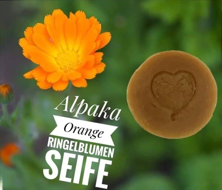 Alpaka Seife – Orange